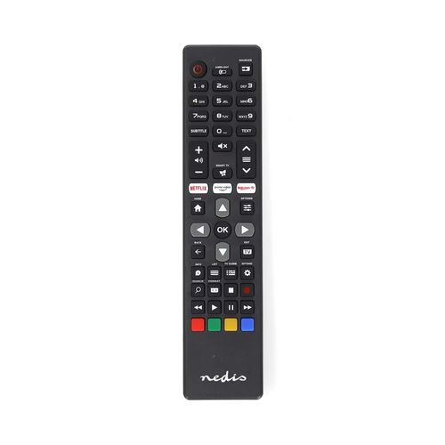 Replacement Remote Control | Suitable for: Philips | Preprogrammed | 1 Device | Amazon Prime / Netflix Button / Rakuten TV Button / Smart Hub Button | Infrared | Black TVRC45PHBK 5412810449460