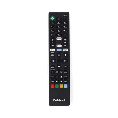 Replacement Remote Control | Suitable for: Sony | Fixed | 1 Device | Amazon Prime / Disney + Button / Netflix Button / Youtube Button | Infrared | Black TVRC45SOBK 5412810449484