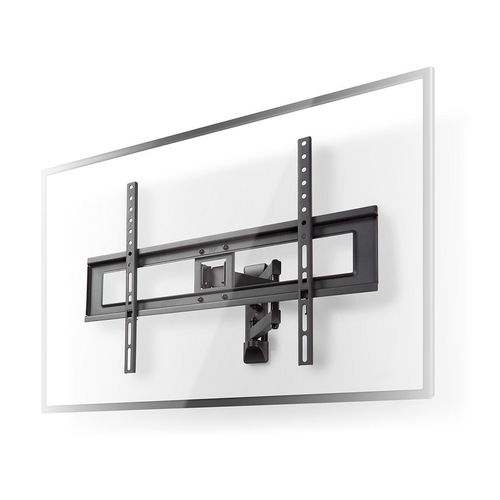 Full Motion TV Wall Mount | 37 - 70 " | Maximum supported screen weight: 25 kg | Tiltable | Rotatable | Minimum wall distance: 79 mm | Maximum wall distance: 427 mm | 3 Pivot point(s) | ABS / Steel | Black TVWM1550BK 5412810268672