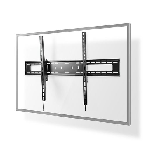 Tiltable TV Wall Mount | 60 - 100 " | Maximum supported screen weight: 75 kg | Tiltable: 5 ° | Minimum wall distance: 85 mm | Steel | Black TVWM2170BK 5412810327720
