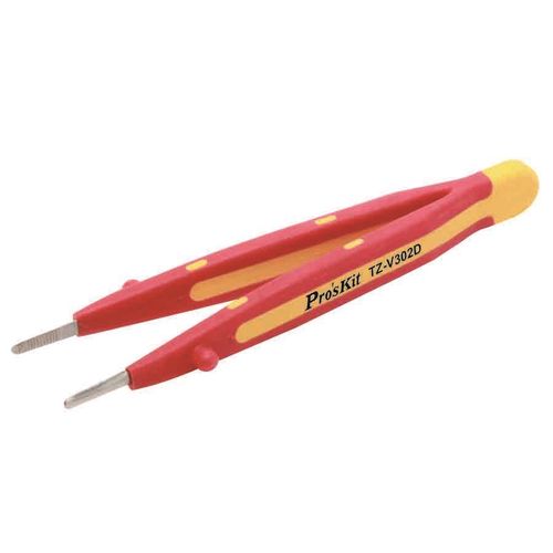 1000V Insulated Wide Tip Tweezer 145mm TZ-V302D 4711552157246