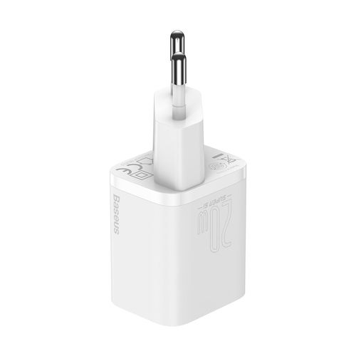 Seina kiirlaadija Super Si 20 W USB-C QC3.0 PD Lightning 1 m kaabliga, valge TZCCSUP-B02 6953156230064; 6953156232433