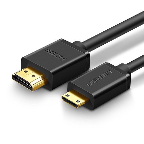 Cable HDMI-miniHDMI 1.5m (HDMI 2.0 4K@60Hz) black HD108 UGREEN UGREEN/11167 6957303891672