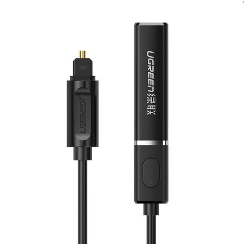 Беспроводной передатчик звука Bluetooth 5.0 aptX с волоконно-оптическим штекером TOSLINK UGREEN/50213 6957303852130