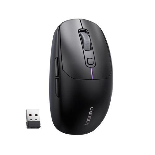 Wireless Rechargeable Gaming Mouse 2.4GHz/Bluetooth/USB-C, Black UGREEN/90539 6957303895397