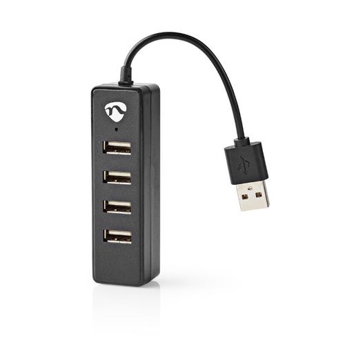 Jaotur USB 2.0 4 pordi jaoks UHUBU2420BK 5412810315116