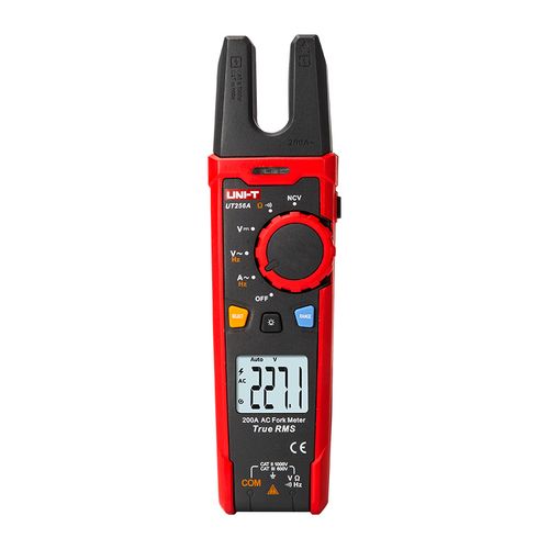 Fork Meter DC/AC 1000V;  AC 200A;   60MΩ;  10KHz; 6000; NCV;  True-RMS UT256A 6935750525609
