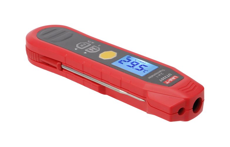 Термометр 2 в 1 ИК 40C-300C; -40C-300C; IP54, измерение Max/Min/Difference/Lock UT320T 6935750532409