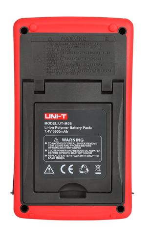 Handheld digital multimeter-oscilloscope, 25Mhz, 2 channels, 250 Msa/s, 3.5" TFL LCD, UNI-T UTD1025DL 6935750590102