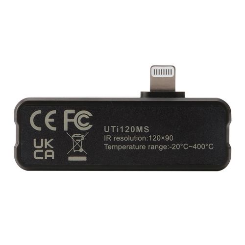 Тепловизор 120x90, -20℃~400℃, 50º*38º, 25Гц; iOS, UNI-T UTi120MS 6935750512661