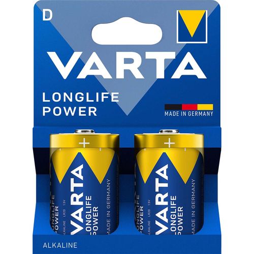 Alkaline Battery D 1.5 V High Energy 2-Blister VARTA-4920/2C 4008496128518