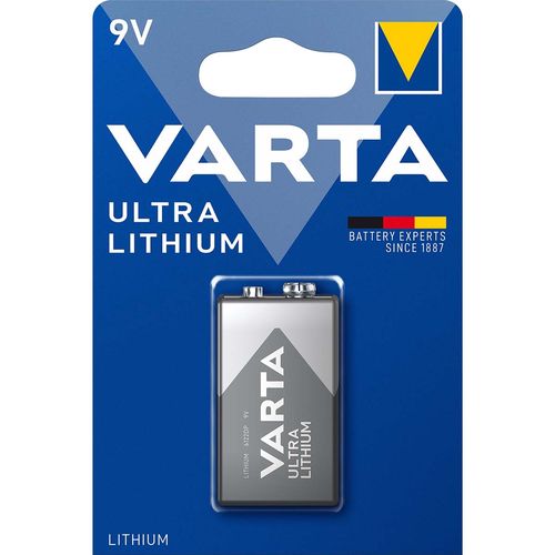 Lithium Battery 9 V 9 V 1-Blister VARTA-CR9V 4008496675265