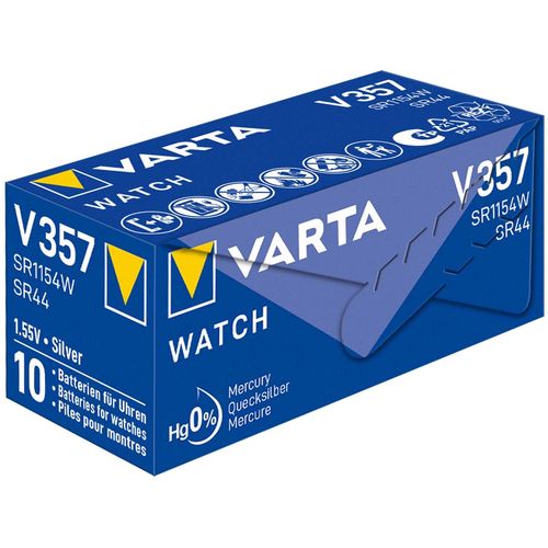Silver-Oxide Battery SR44 1.55 V 155 mAh 1-Pack VARTA-V357 4008496245710