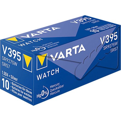 Silver-Oxide Battery SR57 1.55 V 42 mAh 1-Pack VARTA-V395 4008496245833