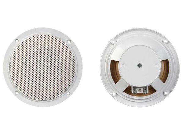 Water-resistant Ceiling Loudspeakers 80W ø152mm (2 pcs), White VDSWPS5N 5410329440756