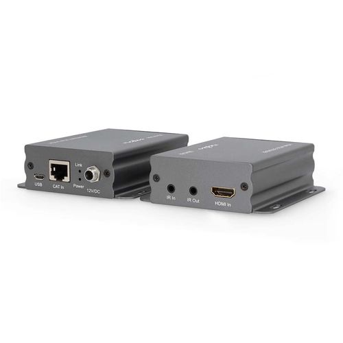 HDMI™ Extender | Over Cat6 | up to 50.0 m | 4K@30Hz | 10.2 Gbps | IR Return function | Metal | Anthracite VREP3460AT 5412810320035