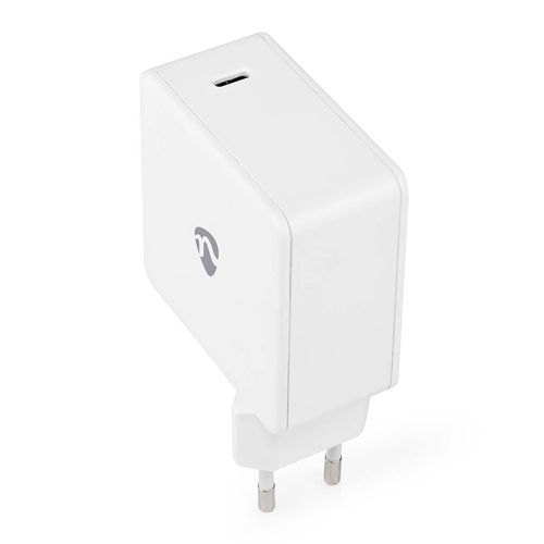 Wall Charger | 100 W | GaN | Quick charge feature | 3.0 / 5.0 A | Number of outputs: 1 | USB-C™ | Automatic Voltage Selection | White WCGPD100W100WT 5412810397679