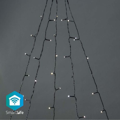 SmartLife Christmas Lights | Tree | Wi-Fi | Warm White | 200 LED's | 20.0 m | 5 x 4 m | Android™ / IOS WIFILXT11W200 5412810404339