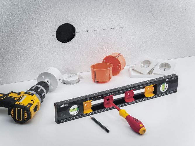 Electrician's spirit level 40cm 42074 Wiha WIH-42074