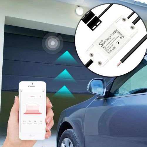 Nutikas garaažiukse kontroller koos asendianduriga, Wi-Fi, TUYA / Smart Life WM-102-EU-MS 6974246470023; 6974246479194