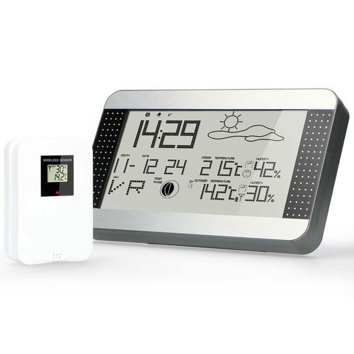 Weather station with wireless sensor Silver WS-1700