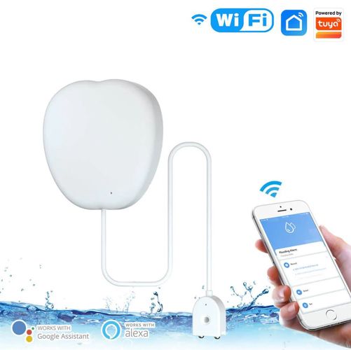 Nutikas veelekke / üleujutuse andur, traadita, Wi-Fi, TUYA / Smart Life WSS-JM-WL-A-EN 6974246474700