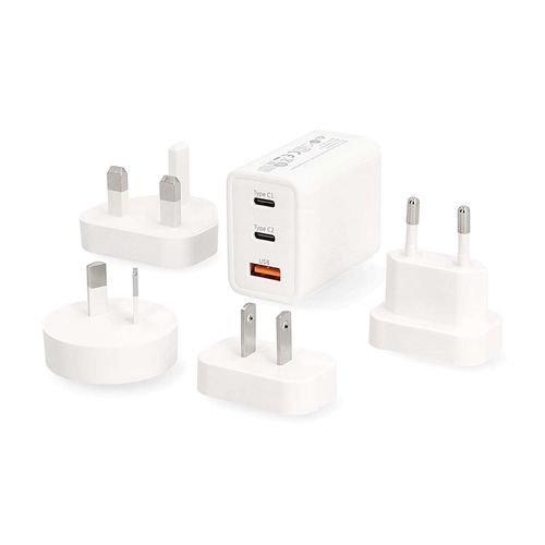 Travel Adapter | 100 - 240 V AC 50/60 Hz | 65 W | White WTCGPD65W100WT 5412810464555