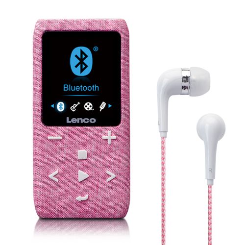 MP3/MP4 Player with Bluetooth® 8 GB Micro SD Card Pink XEMIO-861PK 8711902042693