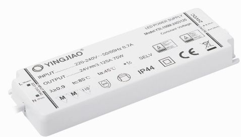 100W SLIM ühe väljundiga LED toiteplokk 12V 8.33A IP44 YSL100M-1208330