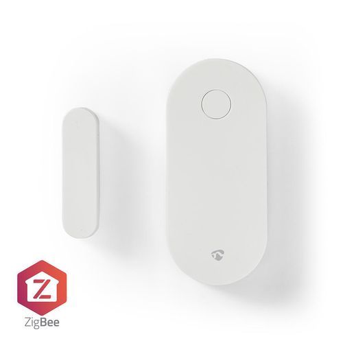 SmartLife Door Window Sensor | Zigbee 3.0 | Battery Powered | Android™ / IOS | White ZBSD10WT 5412810329441