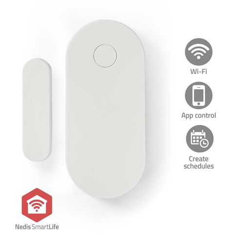 SmartLife Door Window Sensor | Zigbee 3.0 | Battery Powered | Android™ / IOS | White ZBSD10WT 5412810329441