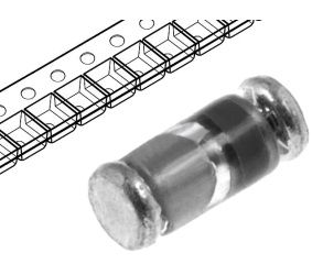 Zener diode 0.5W 3.9V MINIMELF ZSMD3V9