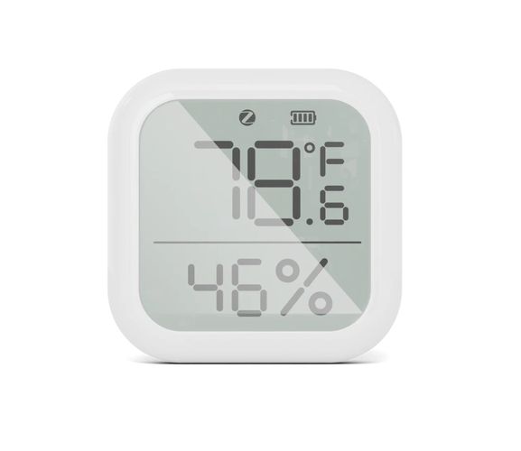 Nutikas temperatuuri- ja niiskusandur, ZigBee, juhtmevaba, 0-1000LUX, Wi-Fi, TUYA / Smart Life ZSS-KB-TH-LF-C-MS 6974246475288