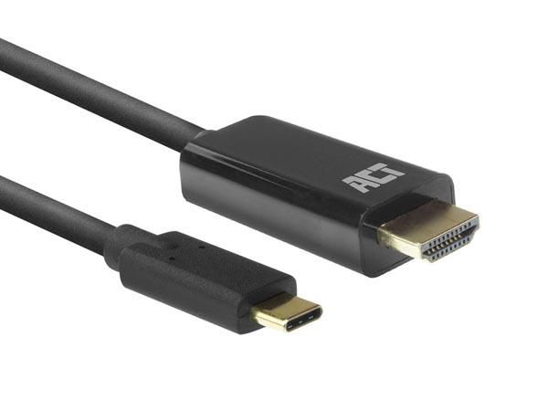 USB-C to HDMI male cable - 4K @ 60 Hz - 2 m ACTAC7315 8716065491111; 8716065491111