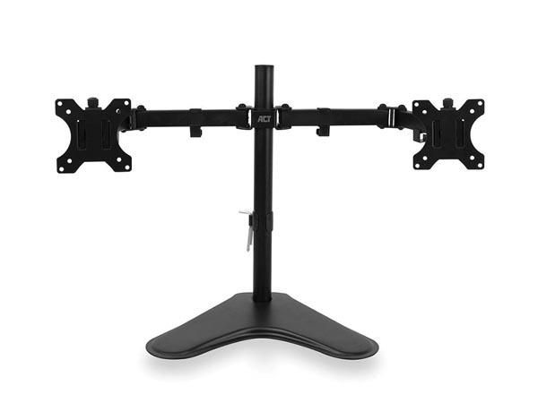 Monitor desk stand, 2 screens up to 32", VESA ACTAC8320 8716065491500; 8716065491500