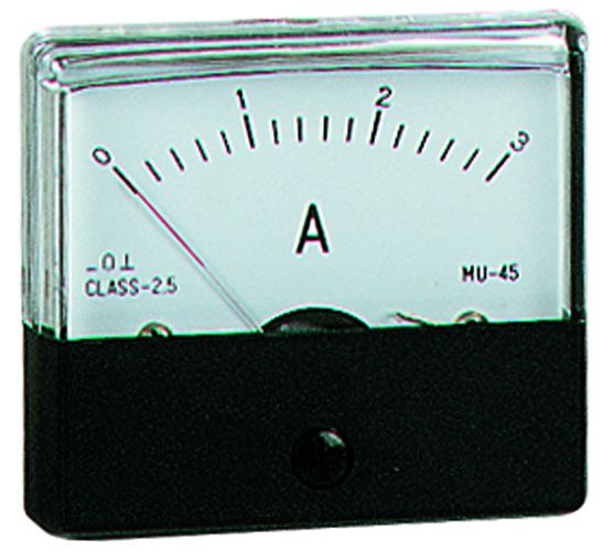 ANALOGUE CURRENT PANEL METER 3A DC / 60 x 47mm AIM603000 5410329306939; 5410329514853