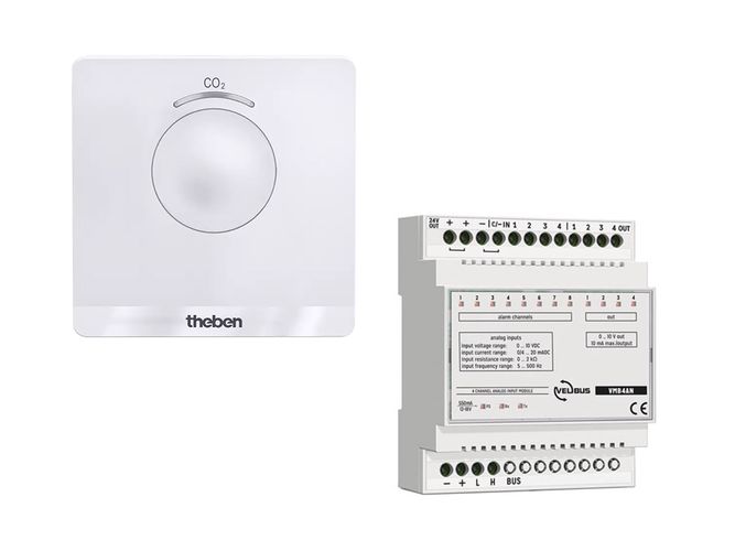 Air Quality Set with Theben AMUN 716 AIRQSET 5410329764036