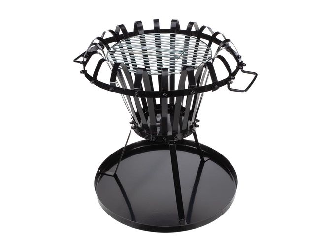 FIRE BASKET WITH ASH PLATE - ROUND BB650 5411244600126; 5410329609382