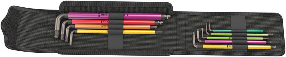 Bicycle Set 4, 1 x 2.0x101; 1 x 2.5x112; 1 x 3.0x123; 1 x 4.0x137; 1 x 5.0x154; 1 x 6.0x172; 1 x 8.0x195; 1 x TX 10x112; 1 x TX 25x154; 1 x 70.0x50.0, Wera 05004173001