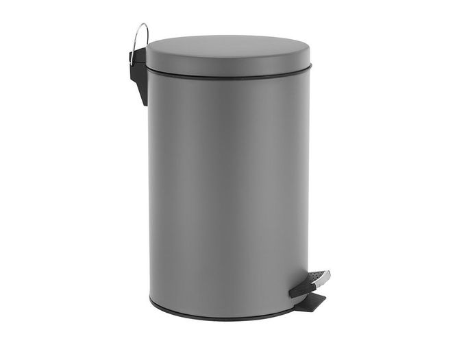 Pedal bin - 14 l - Metal gris BIN-360001 5410329761219; 5410329761219