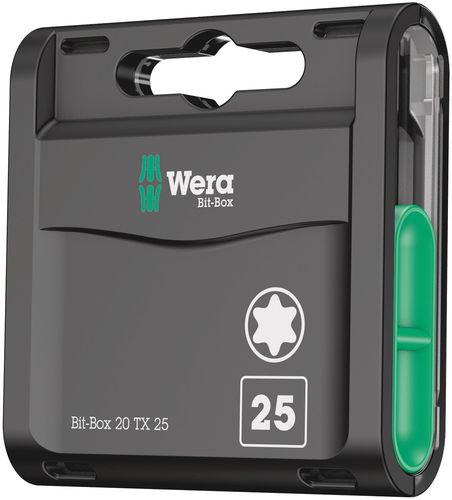 Bit-Box 20 TX, 20 x TX 25x25, Wera 05057773001