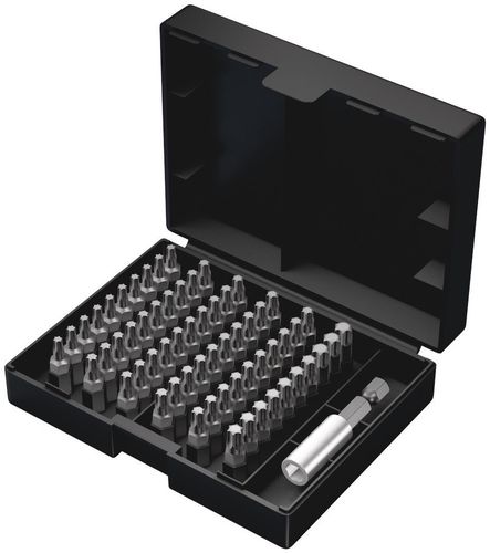 Bit-Safe 61 Universal 4, 1 x 1/4"x50; 3 x TX 10x25; 7 x TX 15x25; 20 x TX 20x25; 20 x TX 25x25; 7 x TX 30x25; 3 x TX 40x25, Wera 05057909001