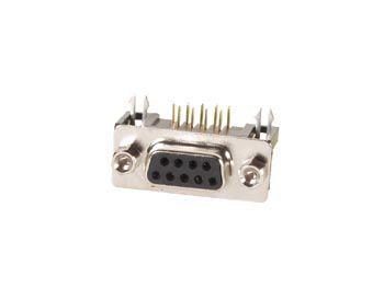 FEMALE 9-PIN SUB-D CONNECTOR - PCB MOUNTING CC019 5410329279400; 5410329237158; 5410329279417