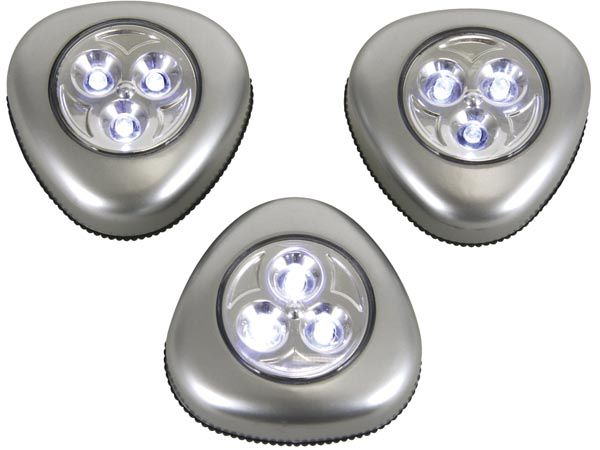 Self-Adhesive LED Lights - 3 pcs CCL02X3 5410329397777; 5410329492069; 5410329531539