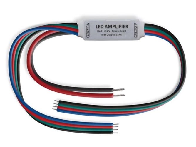 MINI RGB AMPLIFIER/REPEATER CHLSC5 5410329552879; 5410329566517