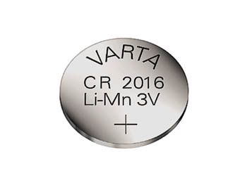 LITHIUM 3.0 V - 85 mAh 6016.801.401 (1 pc. / bl) CR2016 4008496276639; 4008496000654