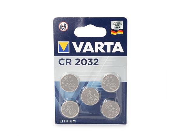 BLISTER WITH 5 x CR2032 LITHIUM 3.0 V - 230 mAh CR2032-5 4008496850853