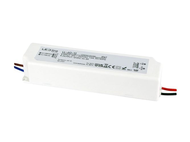 LED power supply LED line PRIME LL-60-12  IP67 12V LL-60-12 5905378200159