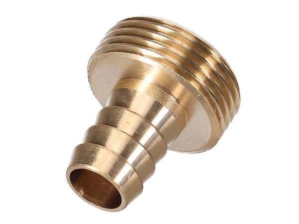 Brass tap connection - external thread 3/4" - hose 3/4" - male - ╪19 mm - 20x27 mm DT80002 5410329696955
