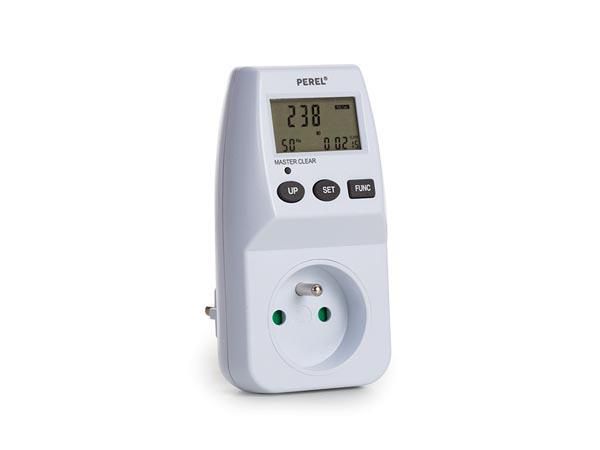 ENERGY METER 230 VAC - 16 A - FRENCH SOCKET E305EM5 5410329429300; 5410329494841; 5410329538965